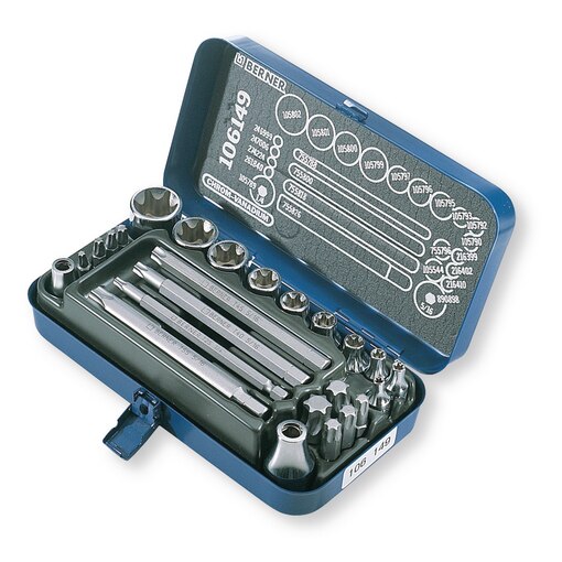 Coffret douilles Torx (25)